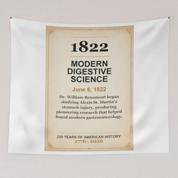 Item preview, America 250 | Modern Digestive Science | 1822 designed and sold by ariksworld.