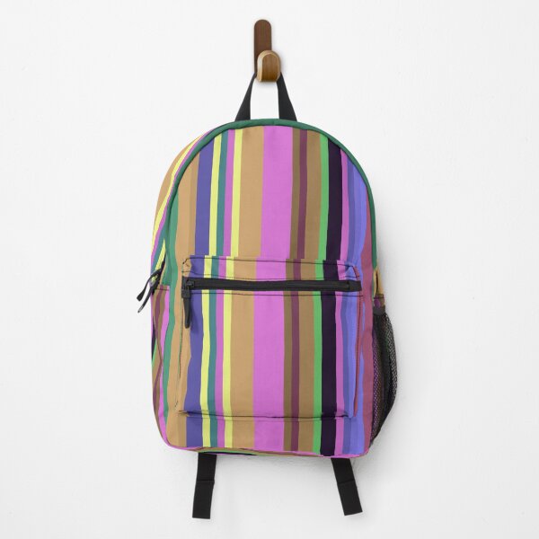 Item preview, Retro Earth Tone Vertical Stripe Pattern designed and sold by ccitypictures.