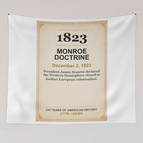 Item preview, America 250 | Monroe Doctrine | 1823 designed and sold by ariksworld.