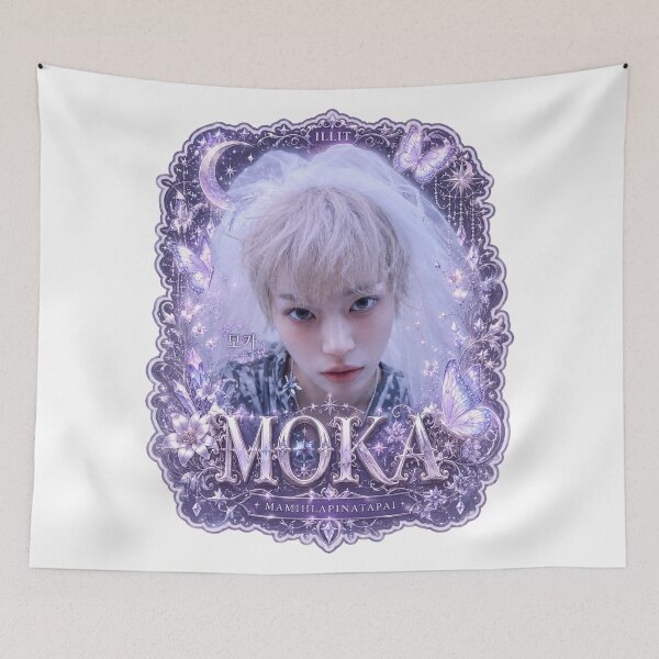 Item preview, Streetwear ILLIT Its Me Moka Rapper Kpop Merch designed and sold by Valereekmerch.