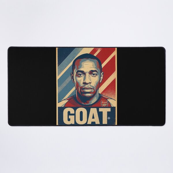 Item preview, Thierry Henry - G.O.A.T Typography designed and sold by delacerdaan.