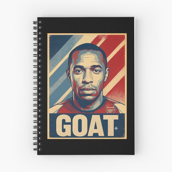 Item preview, Thierry Henry - G.O.A.T Typography designed and sold by delacerdaan.
