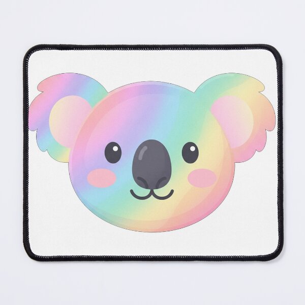 Item preview, Pastel Rainbow Koala Face designed and sold by Owcomm.