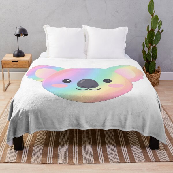 Item preview, Pastel Rainbow Koala Face designed and sold by Owcomm.
