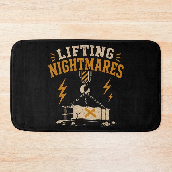 Item preview, Lifting Nightmares Funny Crane Operator Halloween Gift designed and sold by RusticMeadow.