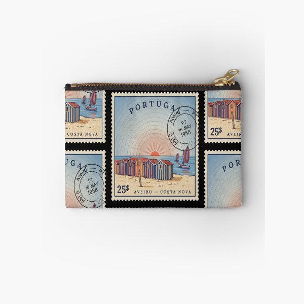 Item preview, Aveiro Costa Nova Portugal Postage Stamp Sticker designed and sold by stickercuffs.