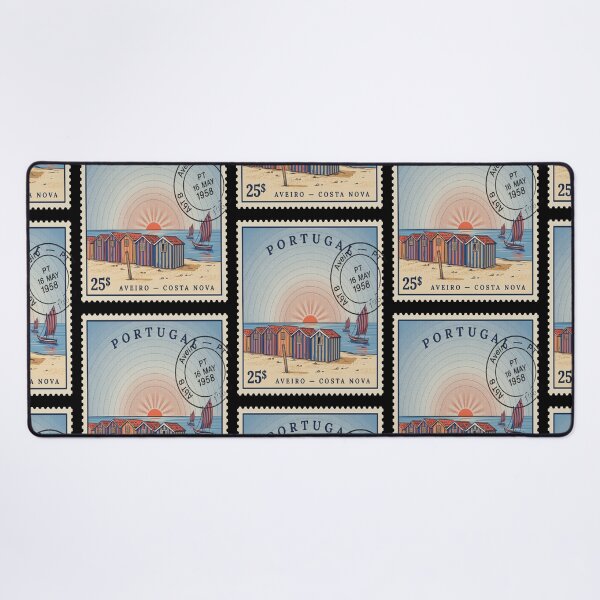Item preview, Aveiro Costa Nova Portugal Postage Stamp Sticker designed and sold by stickercuffs.