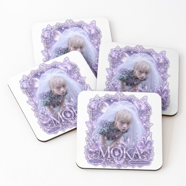 Item preview, Fierce ILLIT GRWM Track Moka Kpop Merch Póster designed and sold by Valereekmerch.