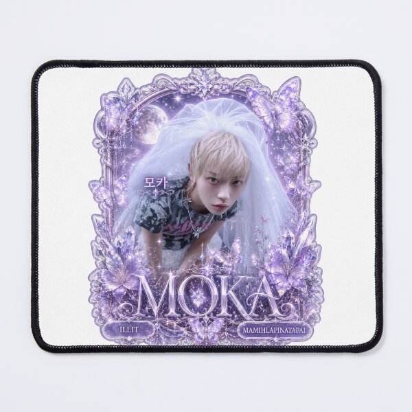 Item preview, Fierce ILLIT GRWM Track Moka Kpop Merch Poster designed and sold by Valereekmerch.