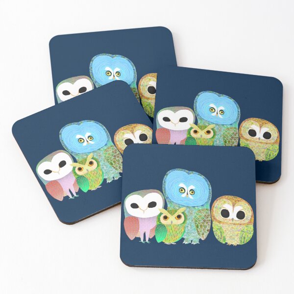 Item preview, Four Owls designed and sold by TamaAnimalArt.