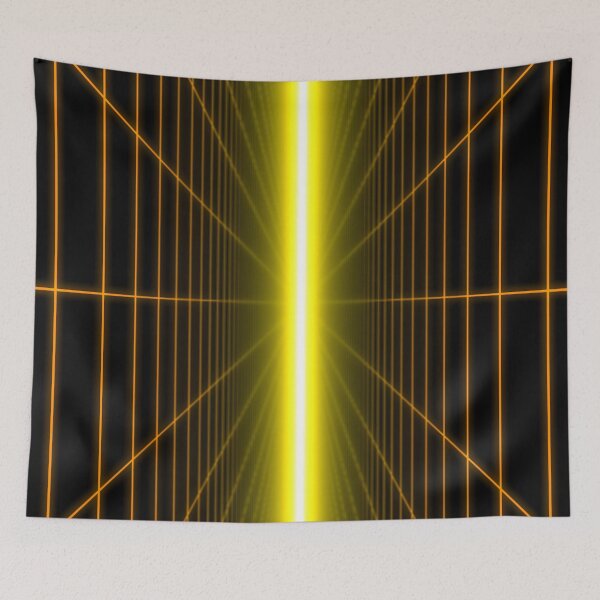 Item preview, Yellow Vertical Parallel Planes designed and sold by Electric Shock!! Design.