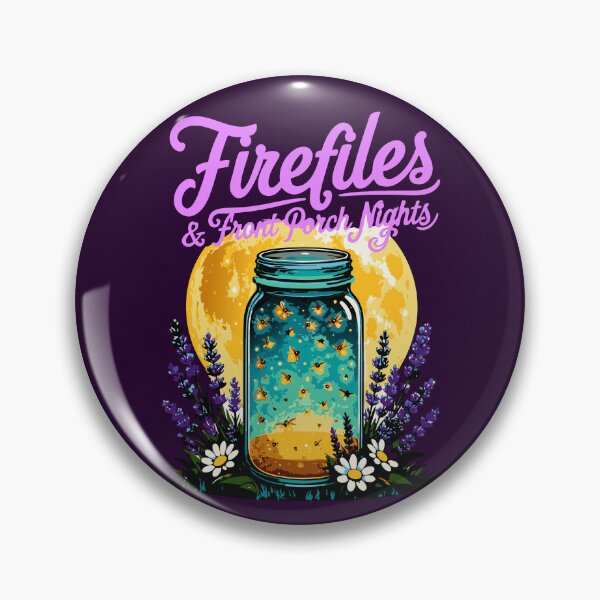 Item preview, Fireflies and Front Porch Nights Vintage Floral designed and sold by Colorfulman.
