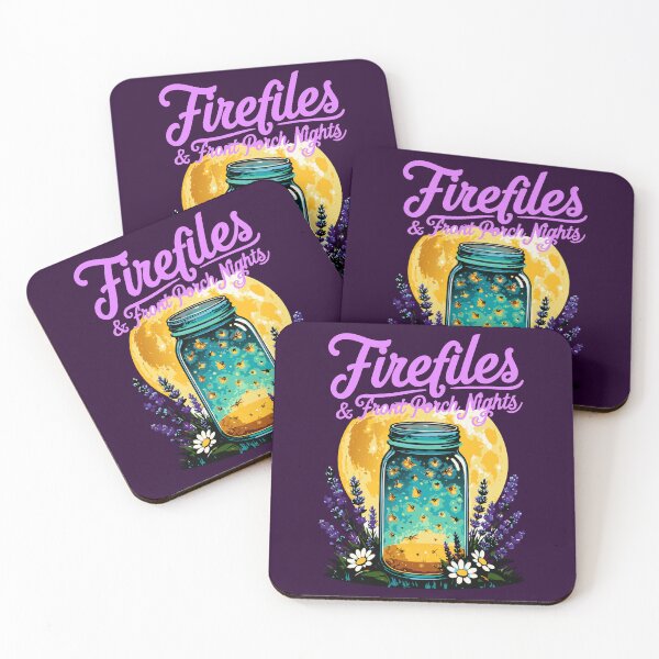 Item preview, Fireflies and Front Porch Nights Vintage Floral designed and sold by Colorfulman.