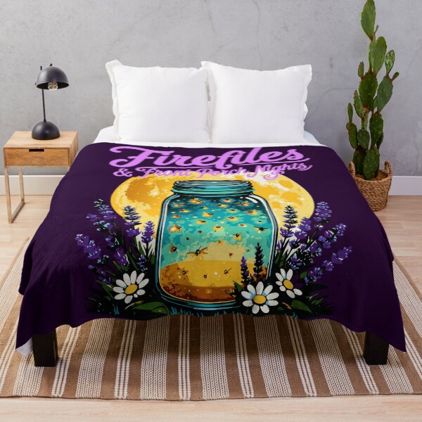 Item preview, Fireflies and Front Porch Nights Vintage Floral designed and sold by Colorfulman.