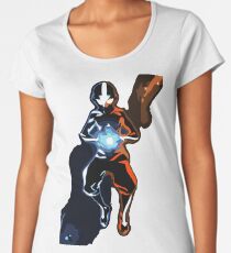 Positive and Negative Chakras Women's Premium T-Shirt