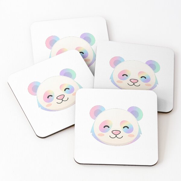 Item preview, Cute Rainbow Panda Face designed and sold by Owcomm.