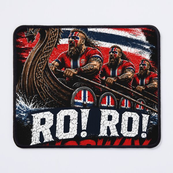 Item preview, Norwegian Viking Ship Norway Flag Row Country Heritage Pride designed and sold by Artifyo.