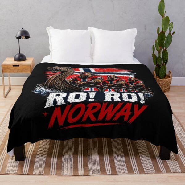 Item preview, Norwegian Viking Ship Norway Flag Row Country Heritage Pride designed and sold by Artifyo.