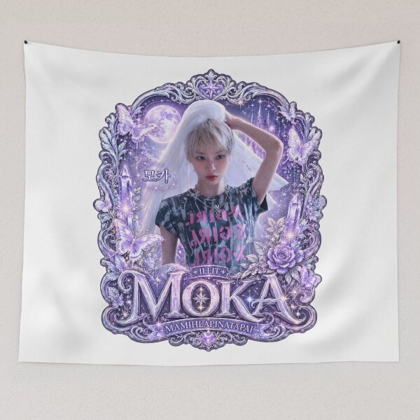 Item preview, Vintage ILLIT Paw Paw Moka Aesthetic Kpop Merch designed and sold by Valereekmerch.