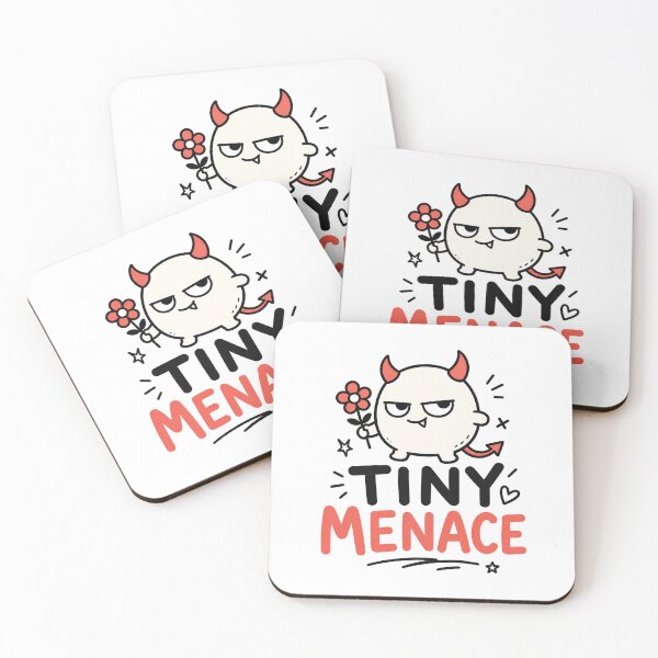 Item preview, Tiny Menace Cute Devil Sticker designed and sold by Get-some-rest.