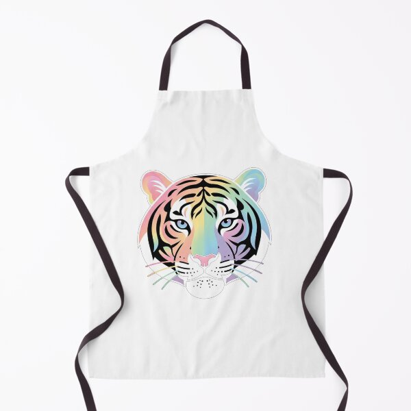 Item preview, Pastel Rainbow Tiger Face designed and sold by Owcomm.
