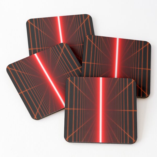 Item preview, Red Vertical Parallel Planes designed and sold by Electric Shock!! Design.