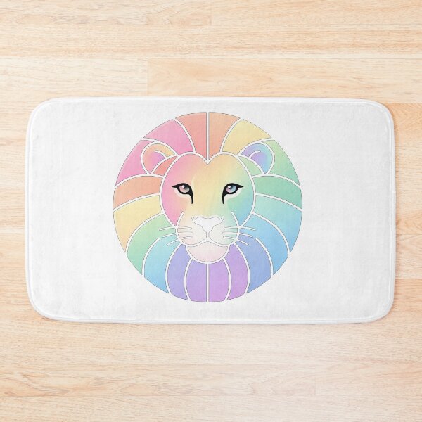 Item preview, Pastel Rainbow Lion Circle designed and sold by Owcomm.