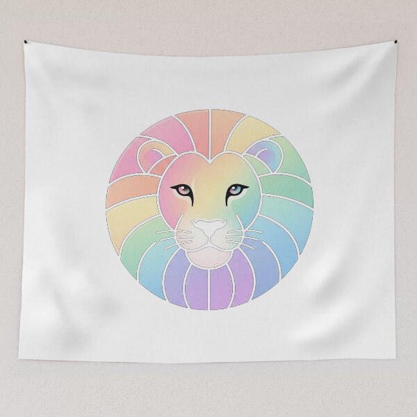 Item preview, Pastel Rainbow Lion Circle designed and sold by Owcomm.