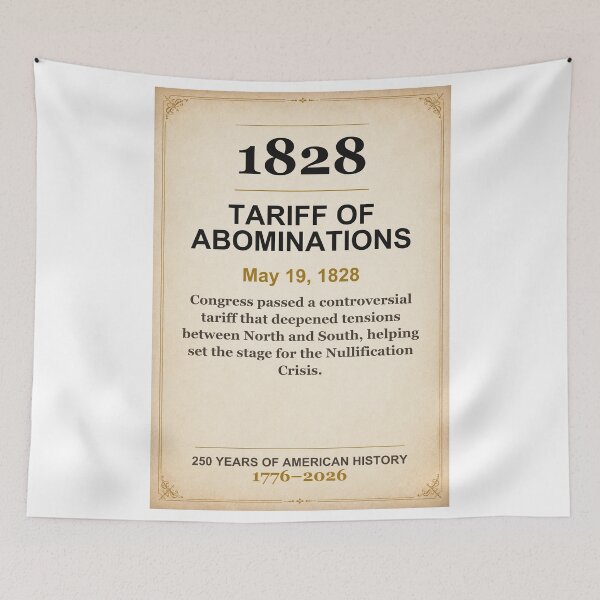 Item preview, America 250 | Tariff of Abominations | 1828 designed and sold by ariksworld.