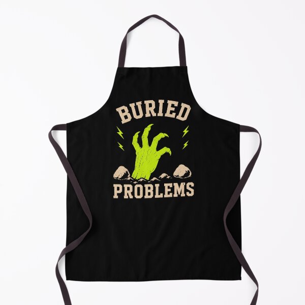 Item preview, Buried Problems Funny Heavy Equipment Operator Halloween Gift designed and sold by RusticMeadow.