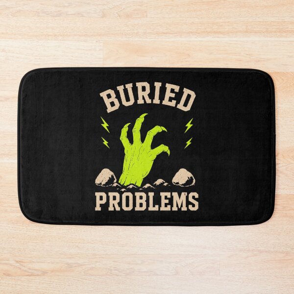 Item preview, Buried Problems Funny Heavy Equipment Operator Halloween Gift designed and sold by RusticMeadow.