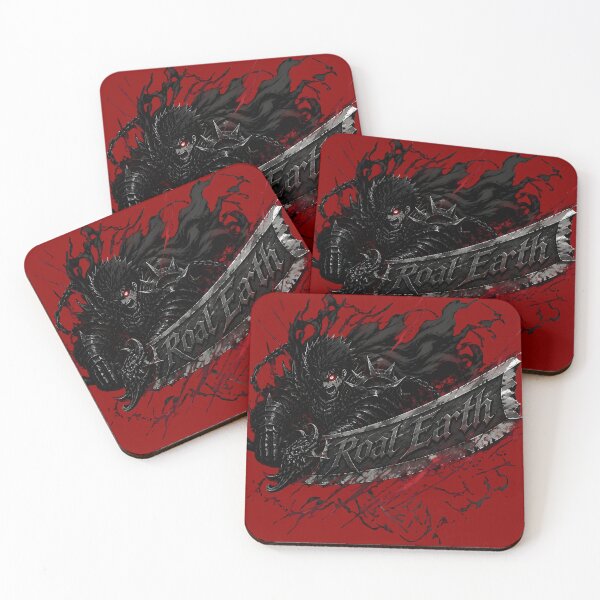 Item preview, Dark Anime Monster Royal Earth Red Glow Art designed and sold by RoyalEarthstore.
