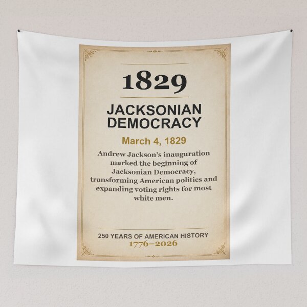 Item preview, America 250 | Jacksonian Democracy | 1829 designed and sold by ariksworld.