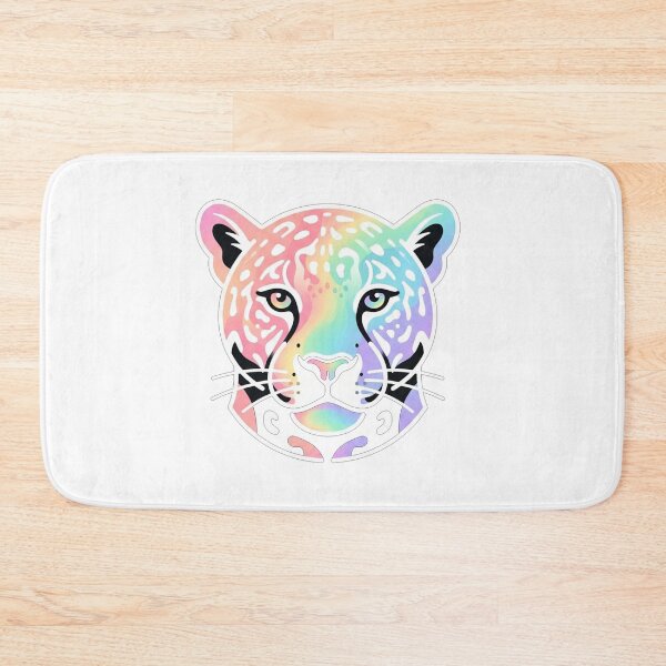 Item preview, Rainbow Leopard Minimalist Portrait designed and sold by Owcomm.