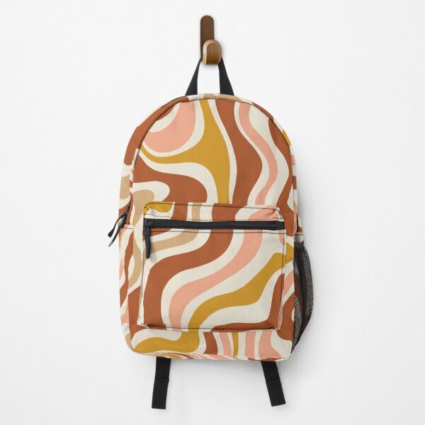 Item preview, Liquid Swirl Retro Modern Abstract in Earth Tones designed and sold by Differenceee.
