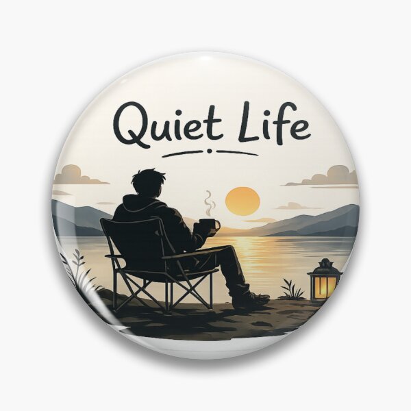 Item preview, Quiet Life Sticker designed and sold by Genzfirevibes.