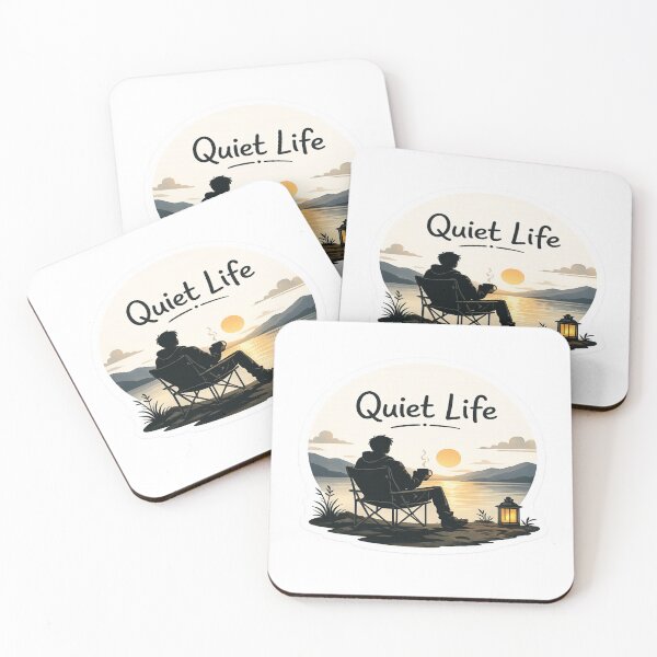 Item preview, Quiet Life Sticker designed and sold by Genzfirevibes.