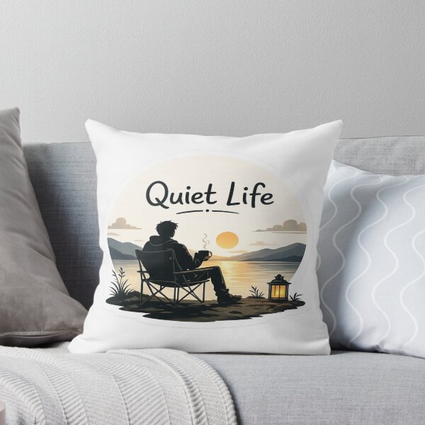 Item preview, Quiet Life Sticker designed and sold by Genzfirevibes.