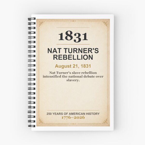 Item preview, America 250 | Nat Turner's Rebellion | 1831 designed and sold by ariksworld.