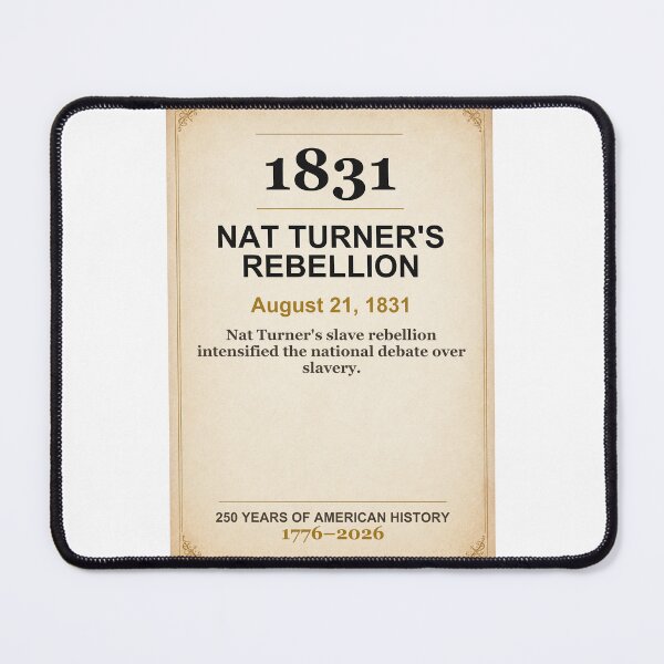 Item preview, America 250 | Nat Turner's Rebellion | 1831 designed and sold by ariksworld.