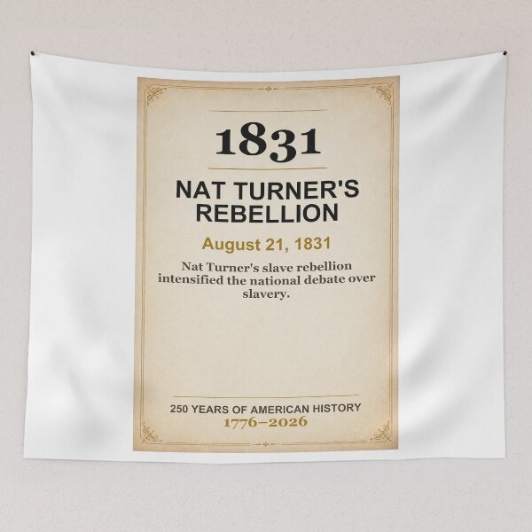 Item preview, America 250 | Nat Turner's Rebellion | 1831 designed and sold by ariksworld.
