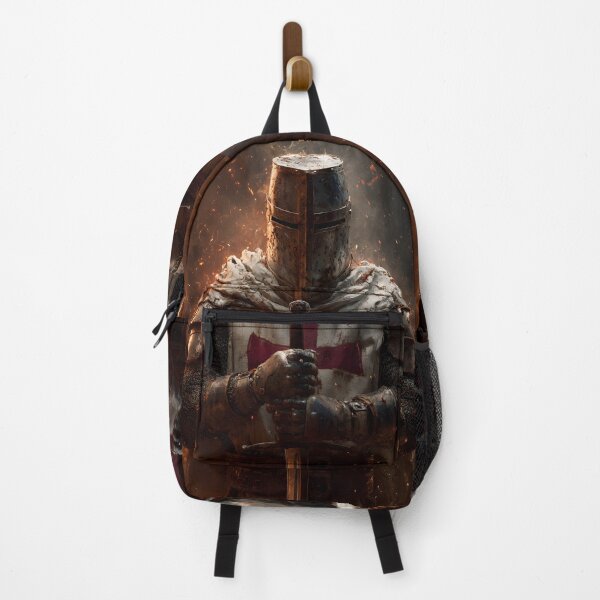 Item preview, Templar Knight Last Standing Guard Crusader Medieval Warrior Art designed and sold by GrinGalore.