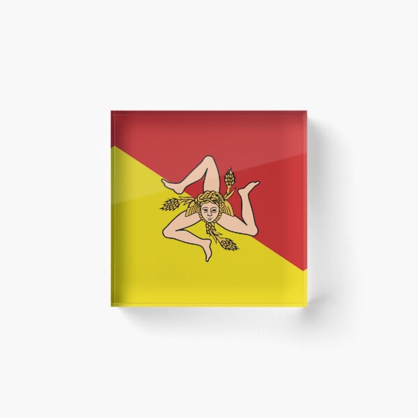 Item preview, Sicilia flag (Italian region) designed and sold by P-I-R.