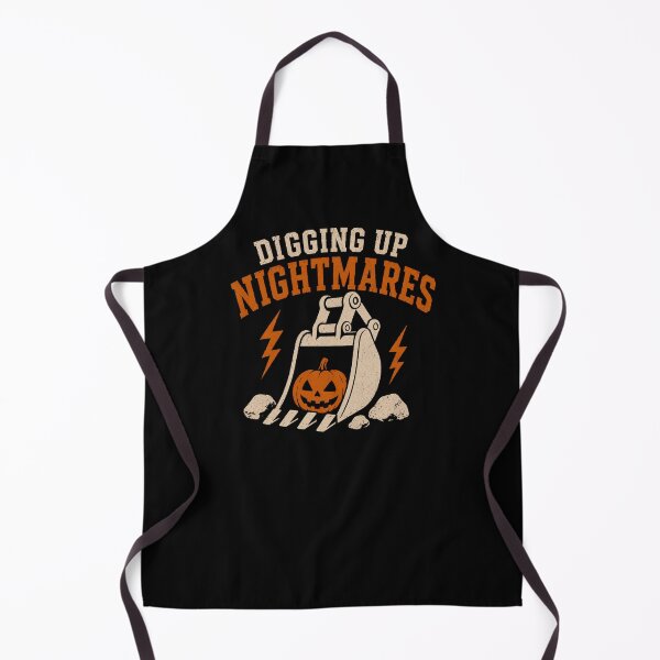 Item preview, Digging Up Nightmares Funny Heavy Equipment Operator Halloween Gift designed and sold by RusticMeadow.