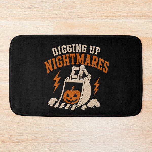 Item preview, Digging Up Nightmares Funny Heavy Equipment Operator Halloween Gift designed and sold by RusticMeadow.