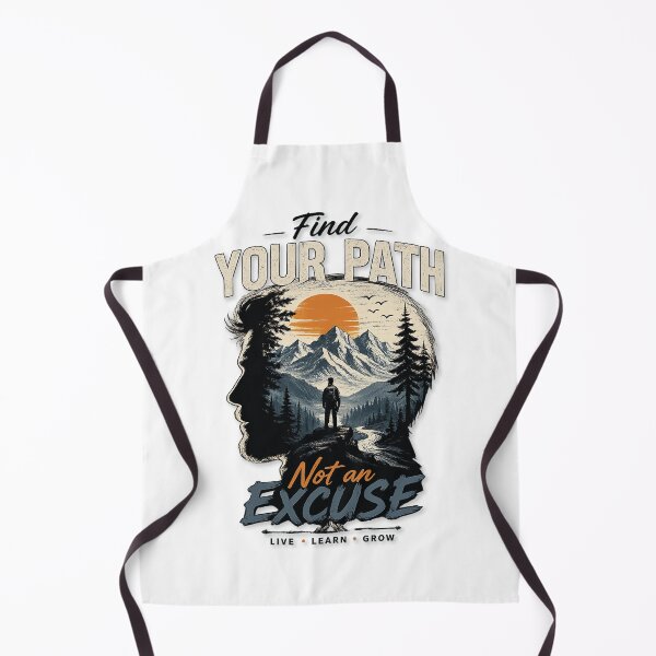 Item preview, Find Your Path Not an Excuse | Motivational Mountain Hiking Adventure Vintage T-Shirt designed and sold by Faisal Shah.