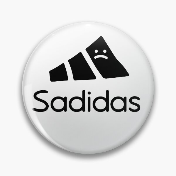Item preview, Sadidas – Funny Sad Face Parody Streetwear Minimalist Design designed and sold by Huddy-clothes.