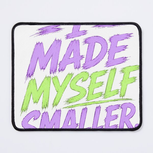 Item preview, I Made Myself Smaller – Emotional Healing Typography Quote T-Shirt designed and sold by Saraisha Studio.
