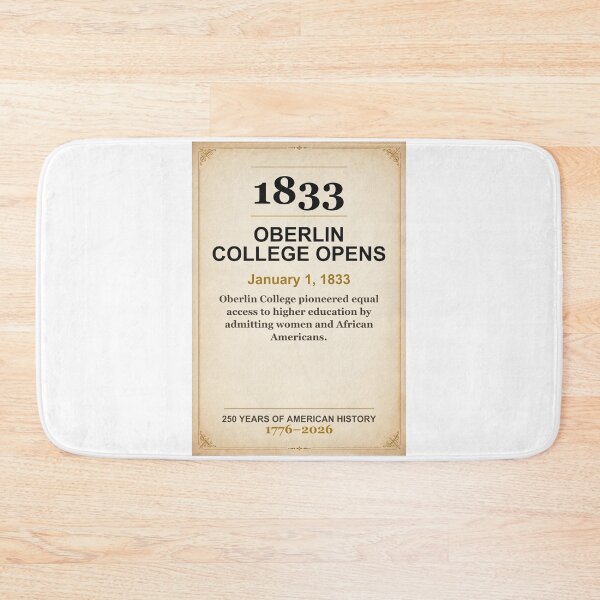 Item preview, America 250 | Oberlin College Opens | 1833 designed and sold by ariksworld.