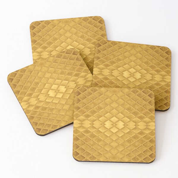 Item preview, gold tiles designed and sold by poupoune.